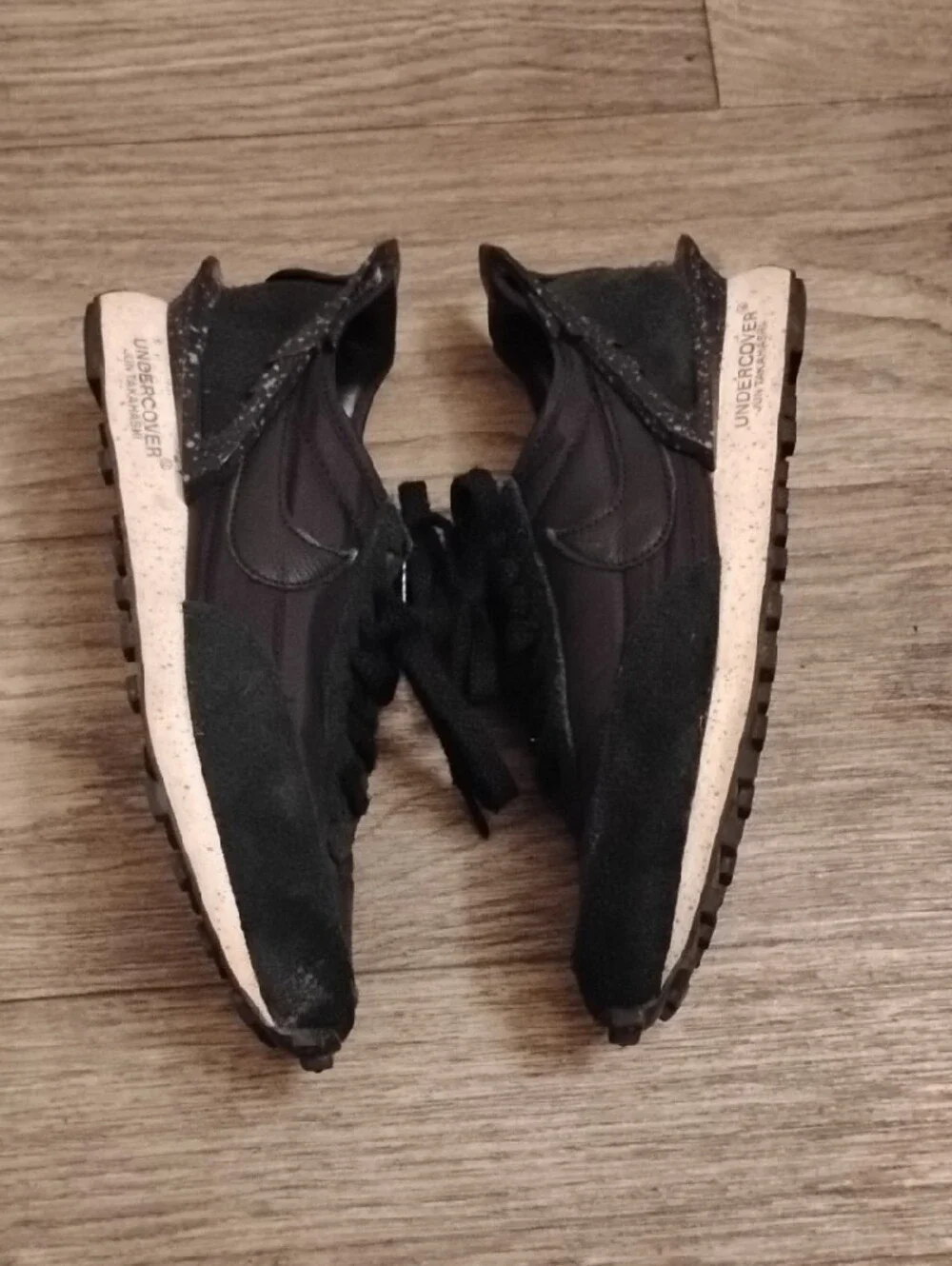 Nike Daybreak X Undercover Black Low-Profile Lace-Up Sneakers
